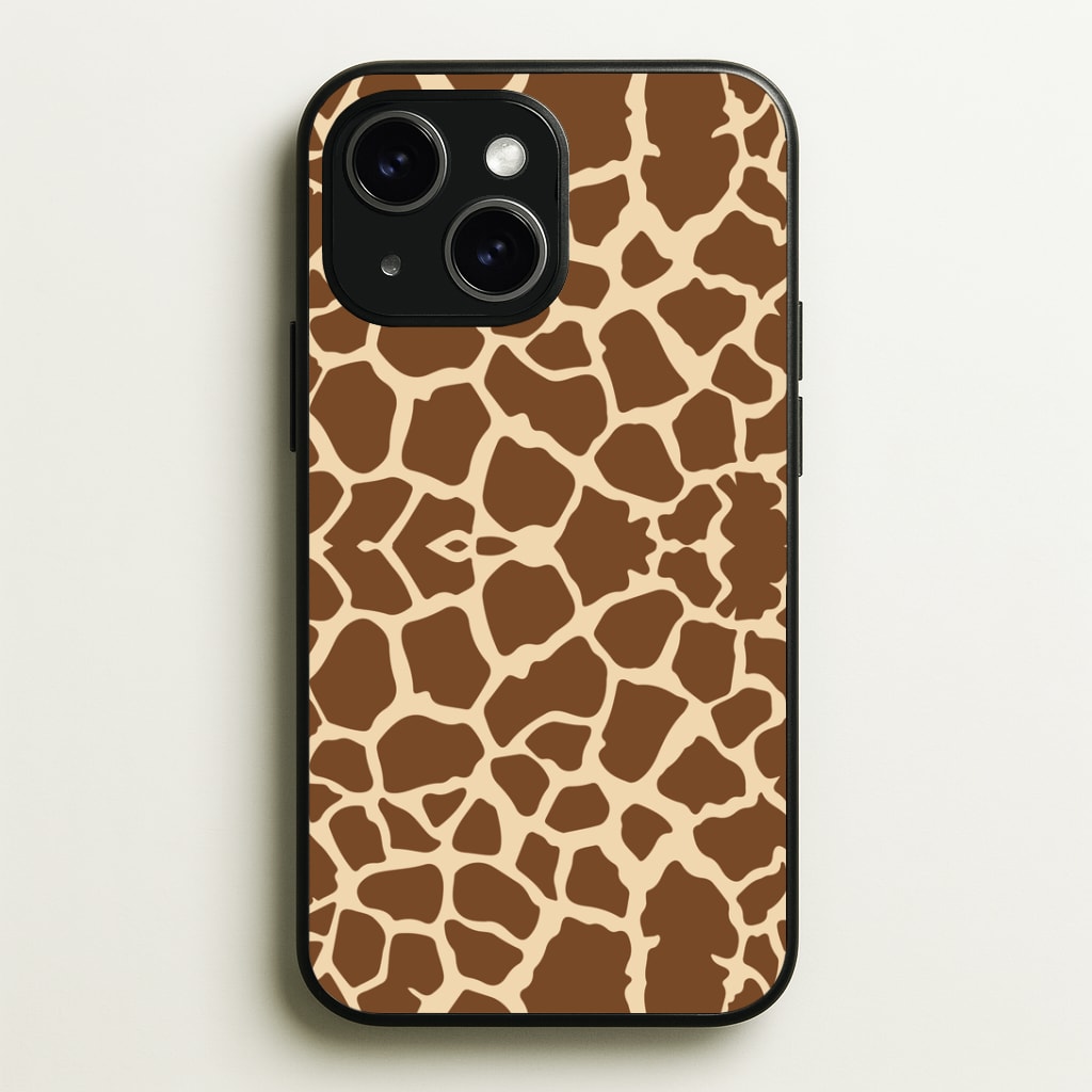Giraffe - Animal Patterns Phone Case - iPhone 15 / Standard