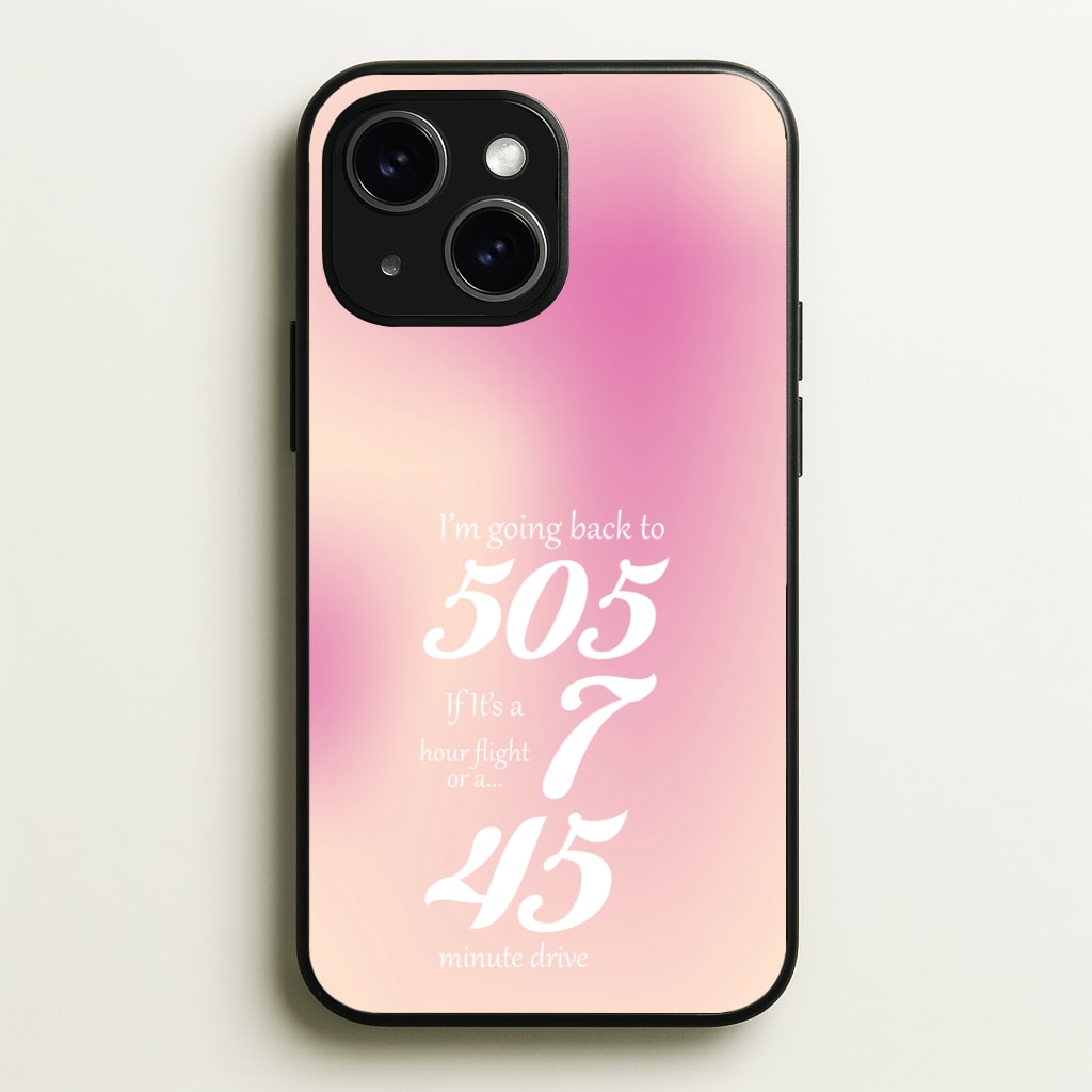 I'm Going Back To 505 - Arctic Monkeys Phone Case - iPhone 15 / Standard
