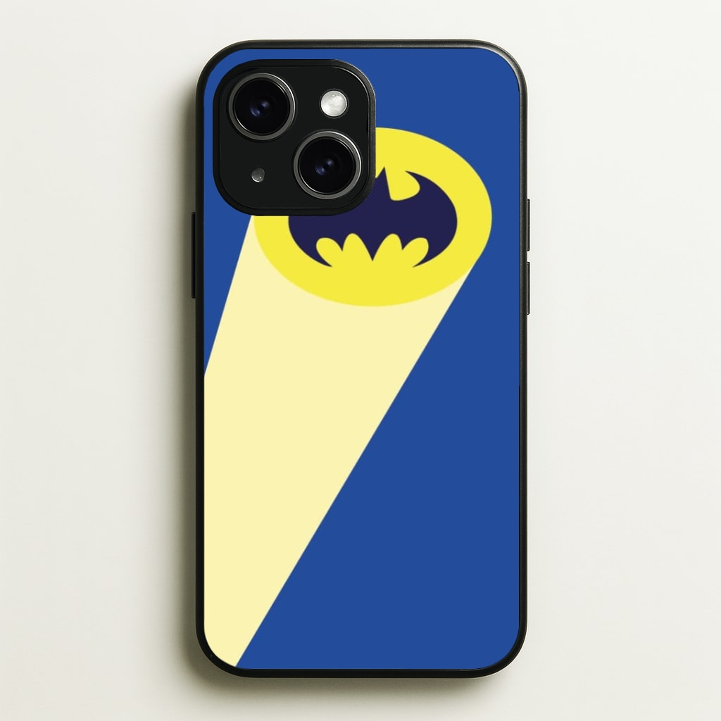 Bat Signal Phone Case - iPhone 15 / Standard