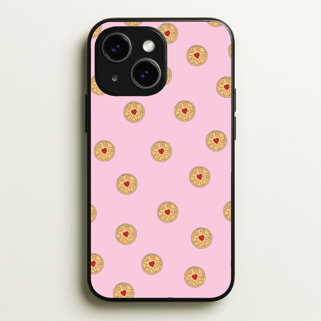 Jammy Doggers - Biscuits Patterns Phone Case - iPhone 15 / Standard