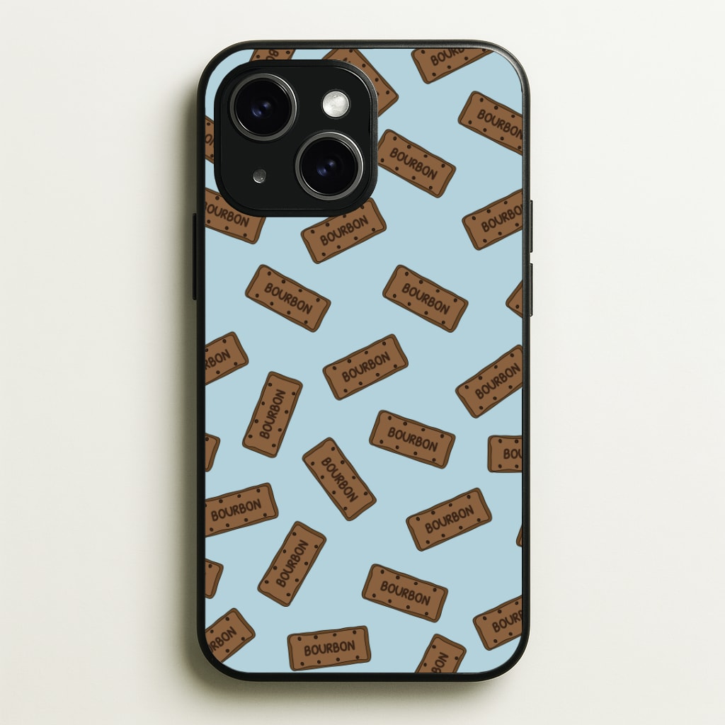 Bourbons - Biscuits Patterns Phone Case - iPhone 15 / Standard
