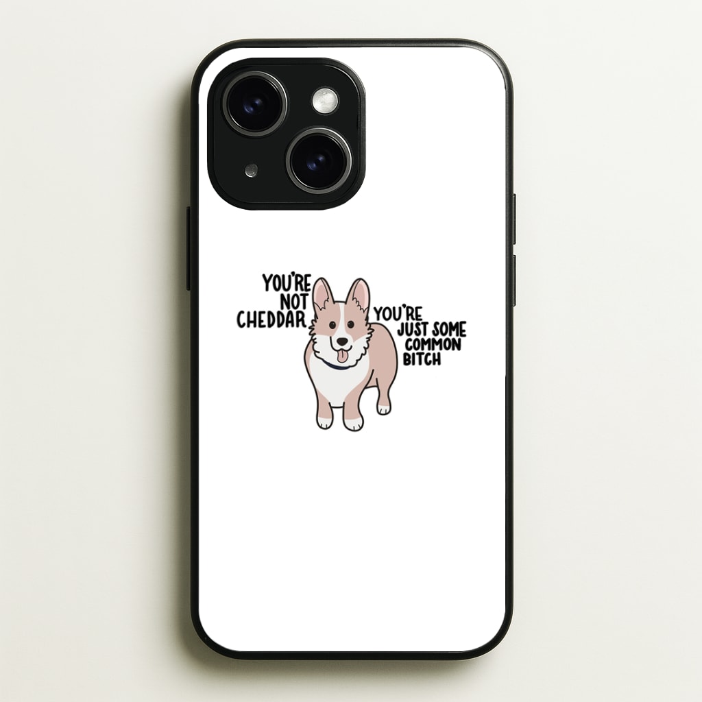 You're Not Cheddar - B99 Phone Case - iPhone 15 / Standard