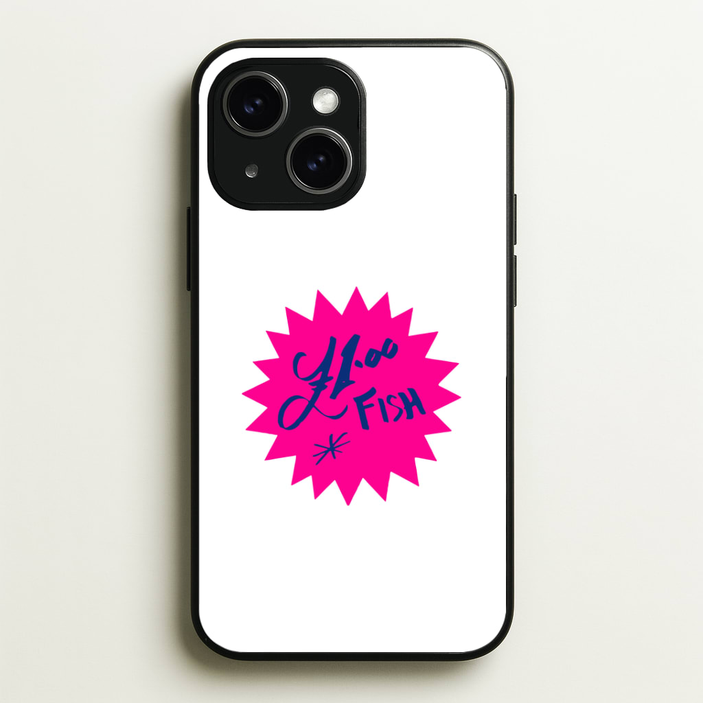 One Pound Fish - British Pop Culture Phone Case - iPhone 15 / Standard
