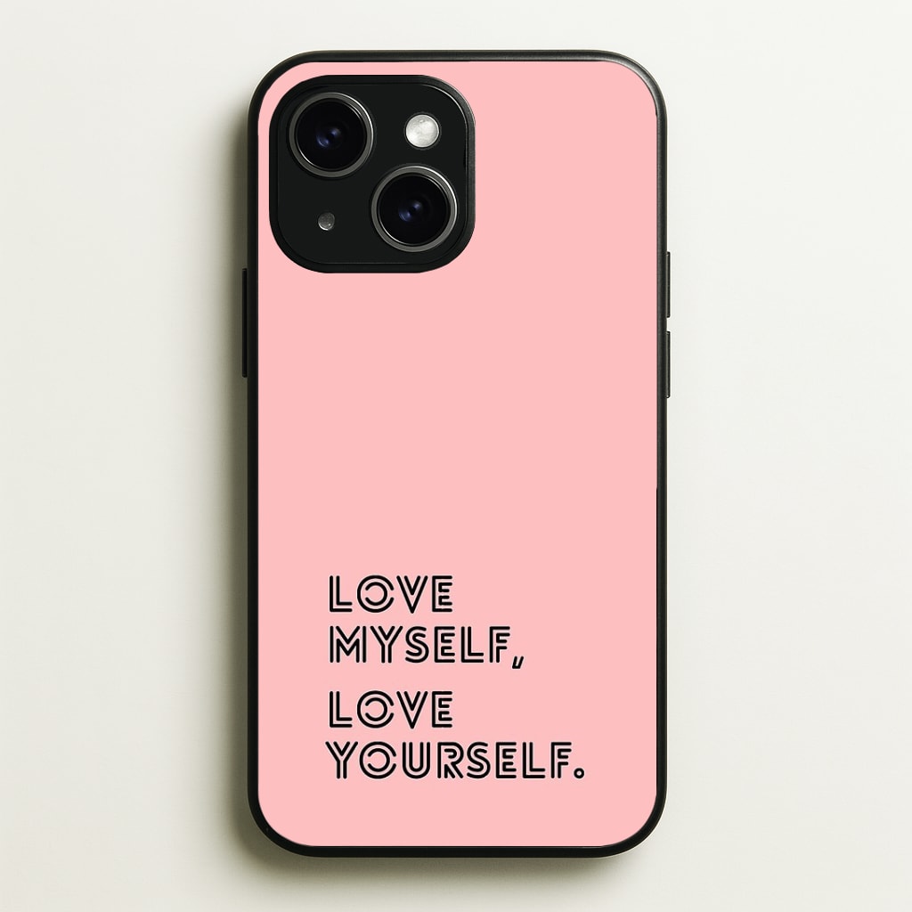 Love Myself, Love Yourself K-Pop Band Phone Case - iPhone 15 / Standard
