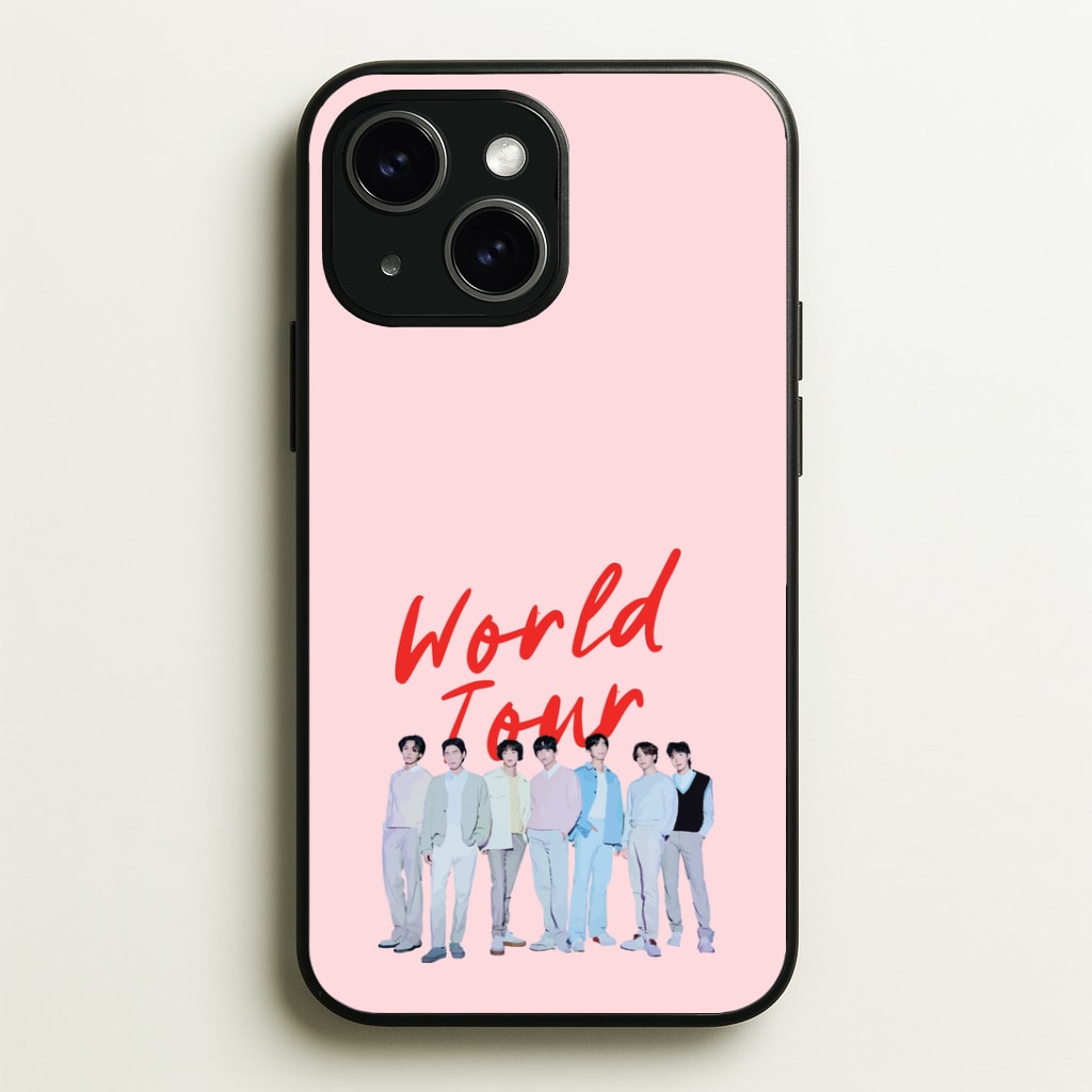 K-Pop Band Pastel Tour Phone Case - iPhone 15 / Standard