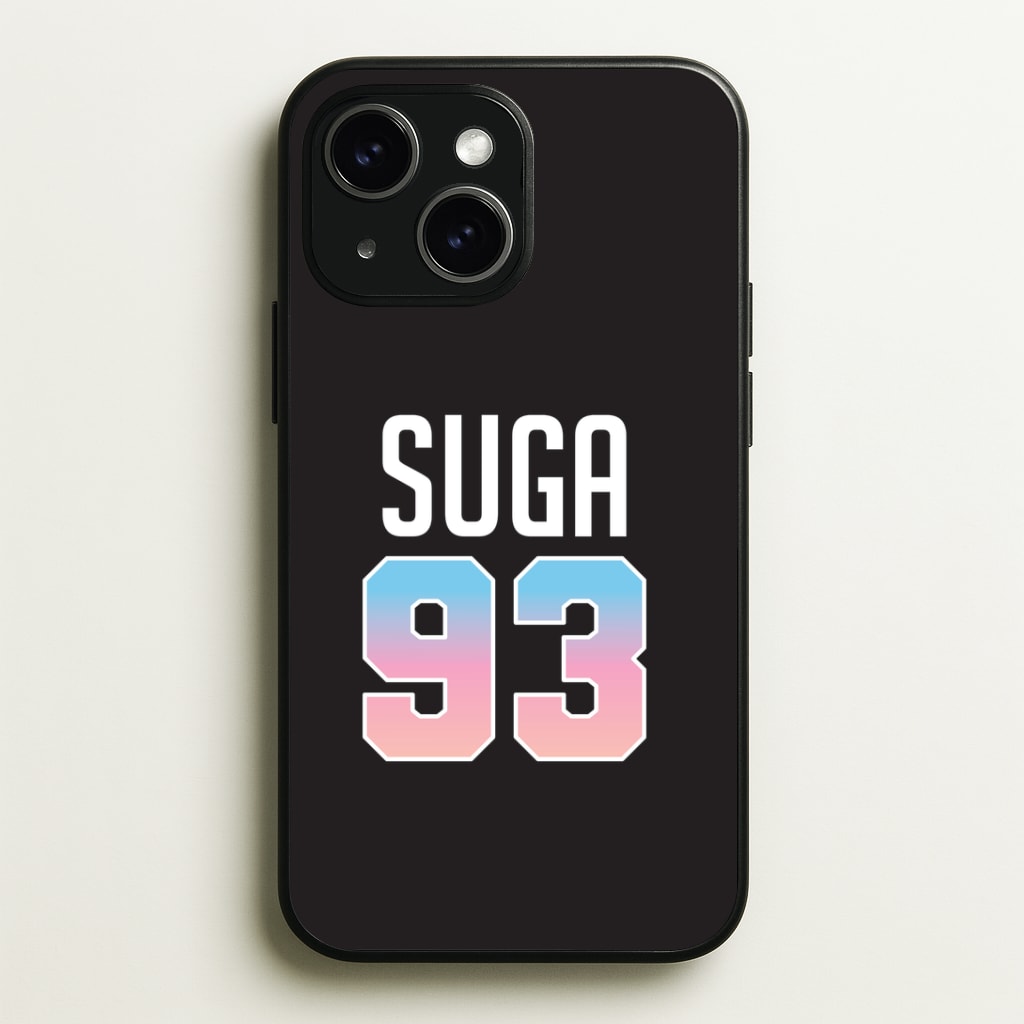 Suga 93 Phone Case - iPhone 15 / Standard