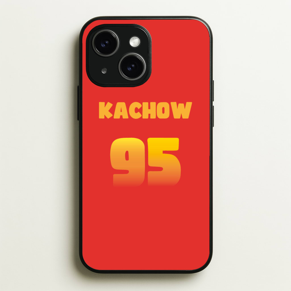 Kachow 95 - Cars Phone Case - iPhone 15 / Standard