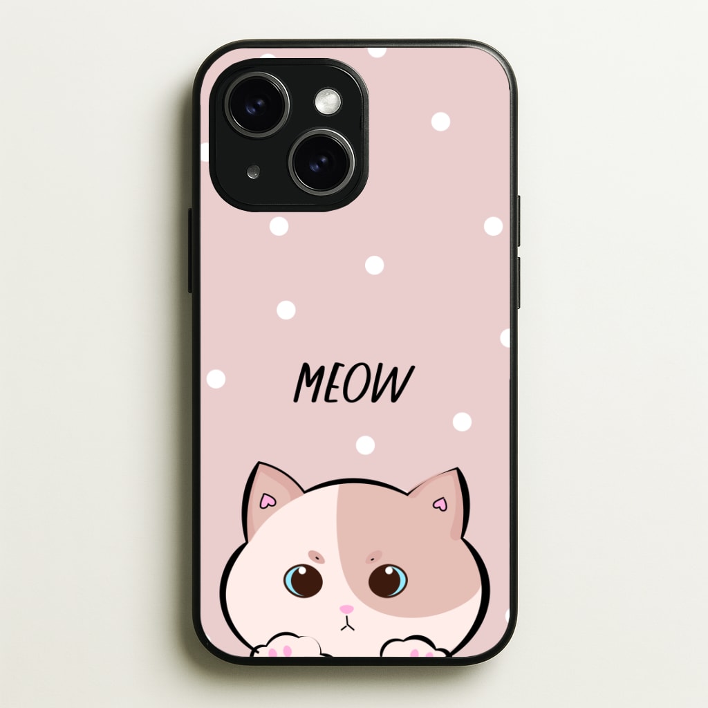 Pale Cat - Cats Phone Case - iPhone 15 / Standard
