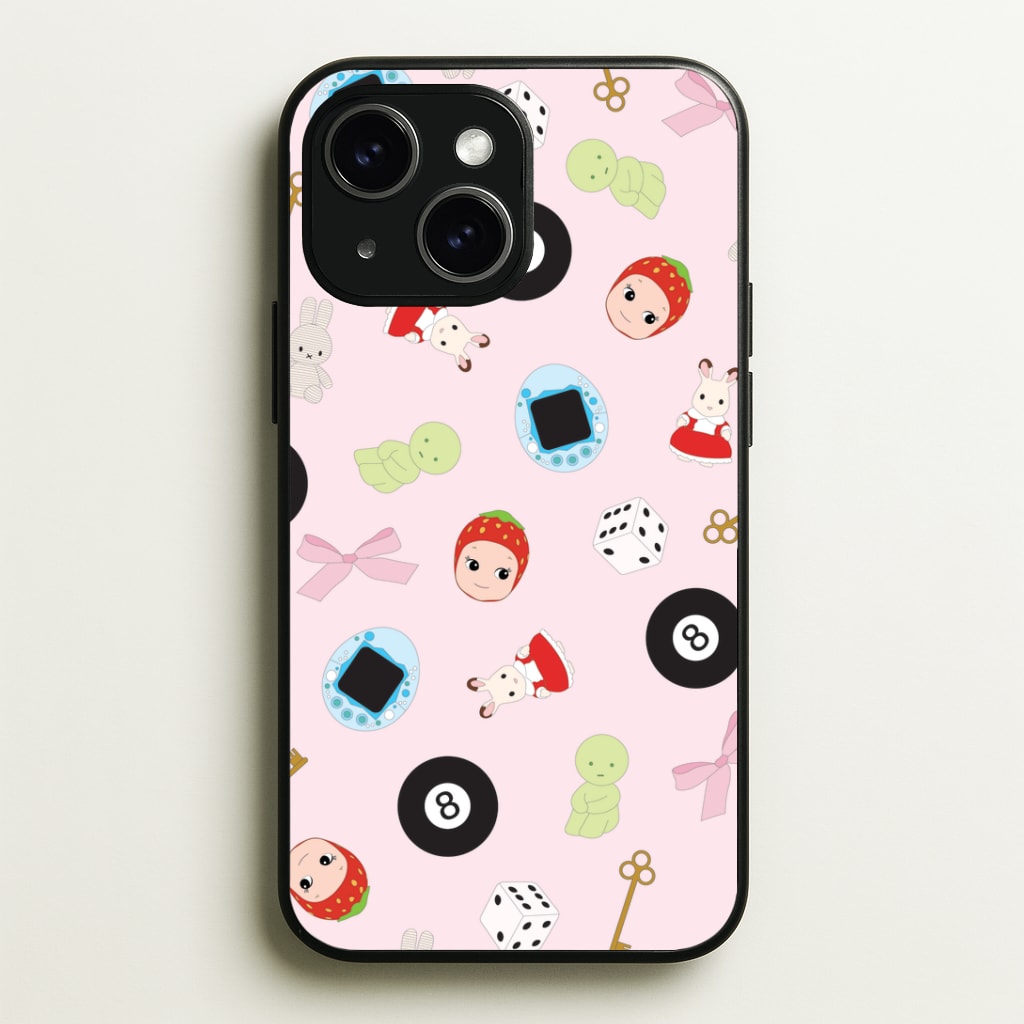 Trinkets Pattern Phone Case - iPhone 15 / Standard