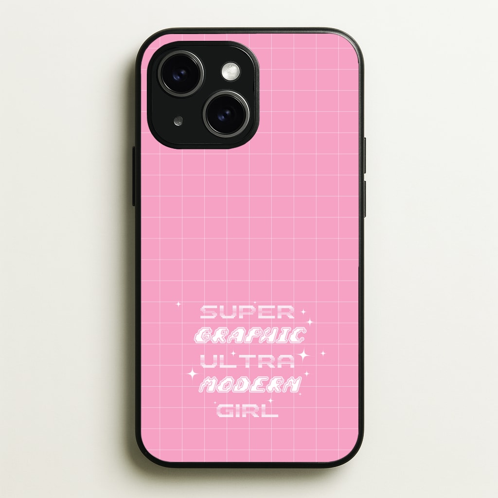 Super Graphic Ultra Modern Girl - Chappell Phone Case - iPhone 15 / Standard