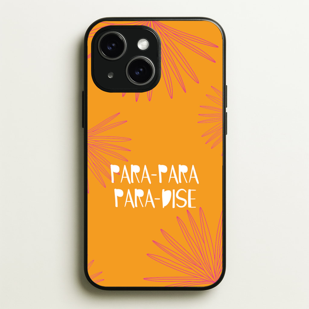 Paradise Lyrics Phone Case - iPhone 15 / Standard