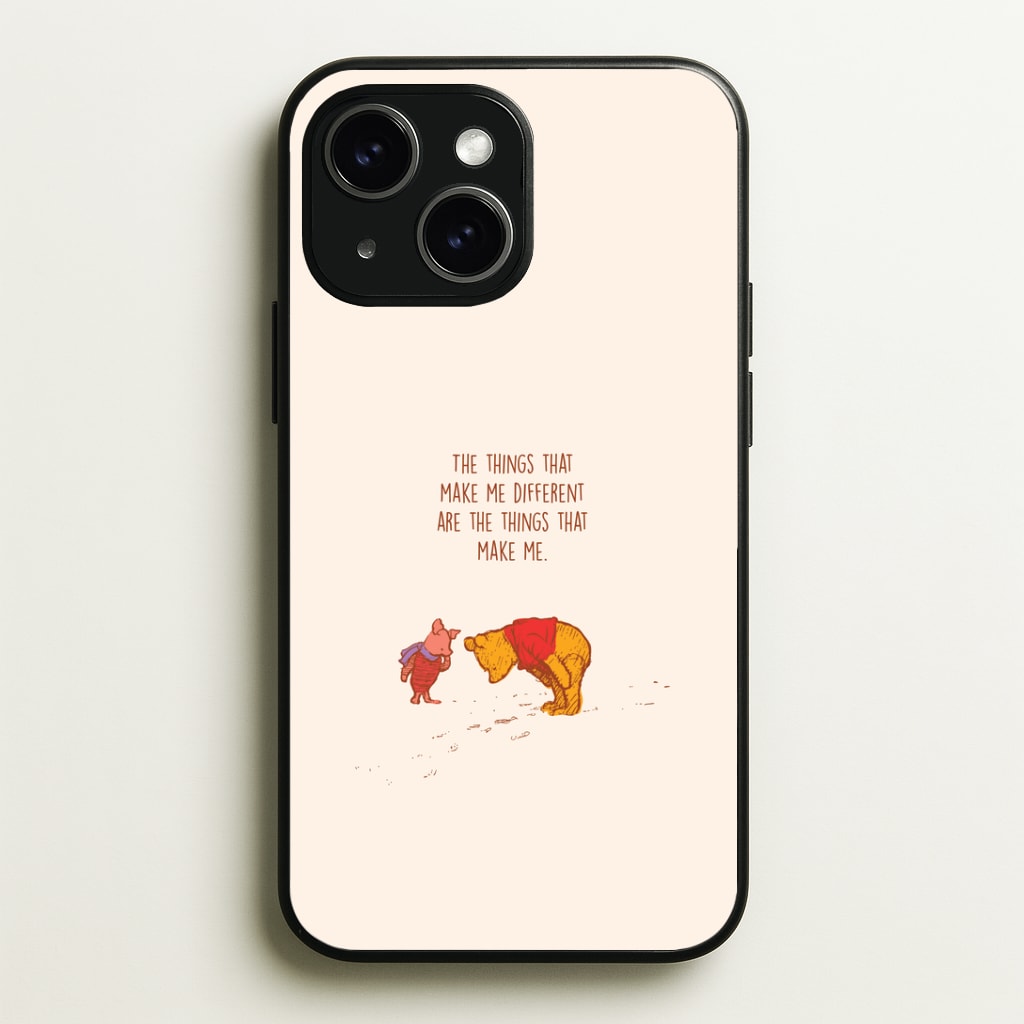 The Things That Make Me Different  Phone Case