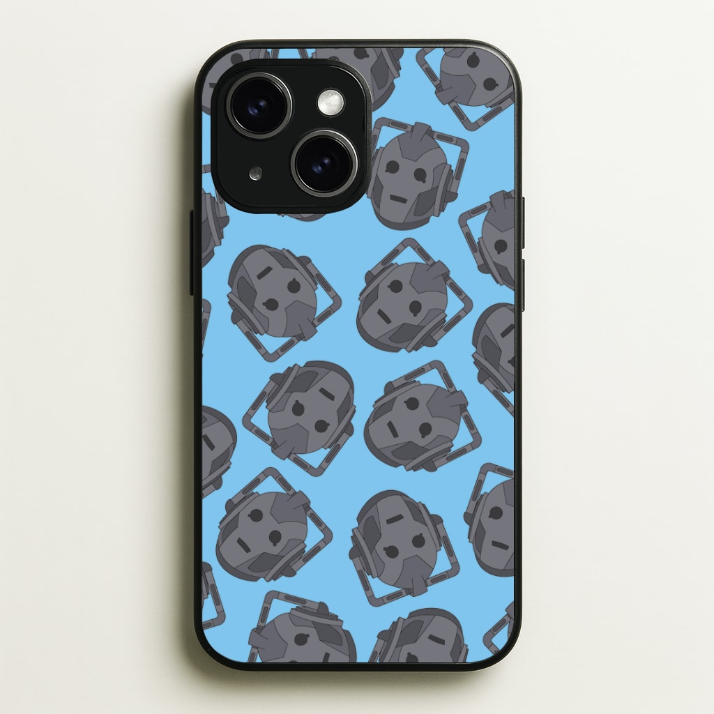 Cyberman Pattern Phone Case - iPhone 15 / Standard