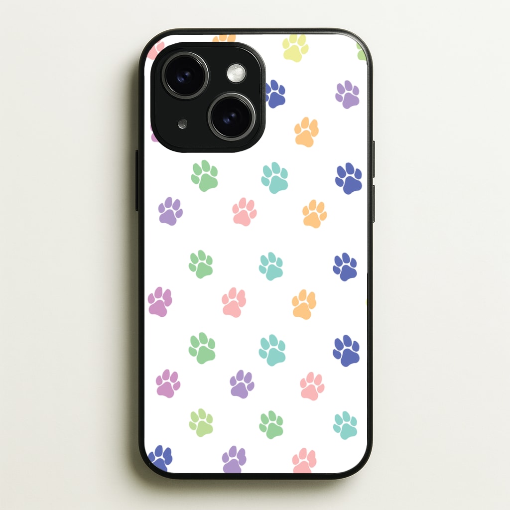 Coloured patterns - Dog Patterns Phone Case - iPhone 15 / Standard