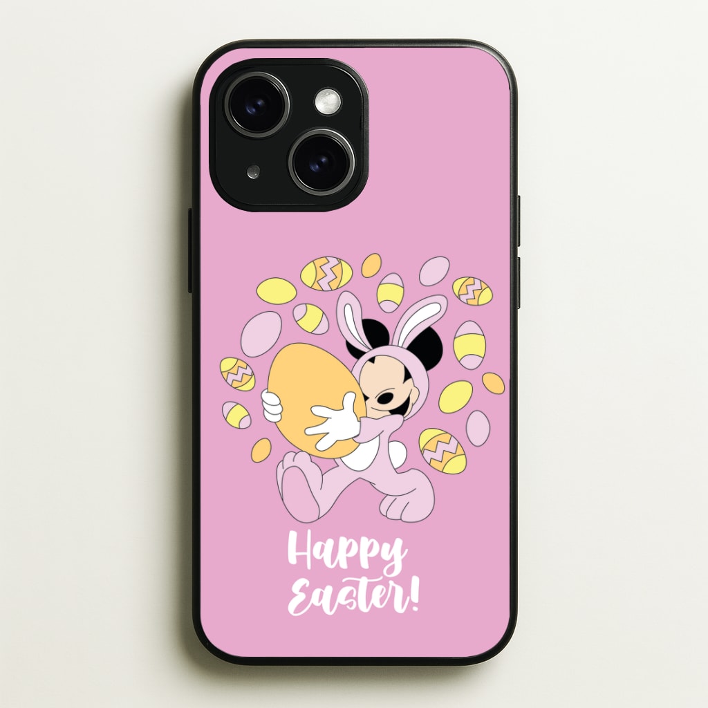 Happy Easter Pink Phone Case - iPhone 15 / Standard