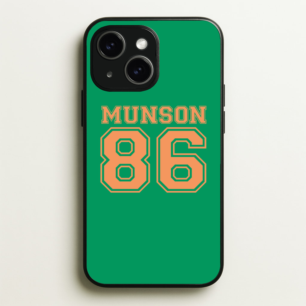 Munson 86 - Green Phone Case - iPhone 15 / Standard