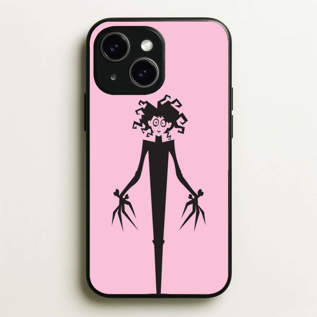 Cartoon - Scissorhands Phone Case - iPhone 15 / Standard