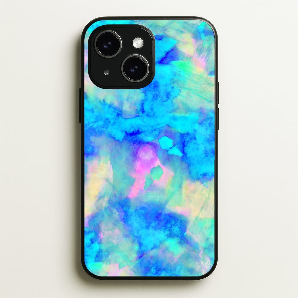 Electric Blue Phone Case - iPhone 15 / Standard