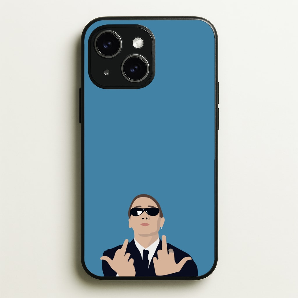 Middle Finger Phone Case - iPhone 15 / Standard