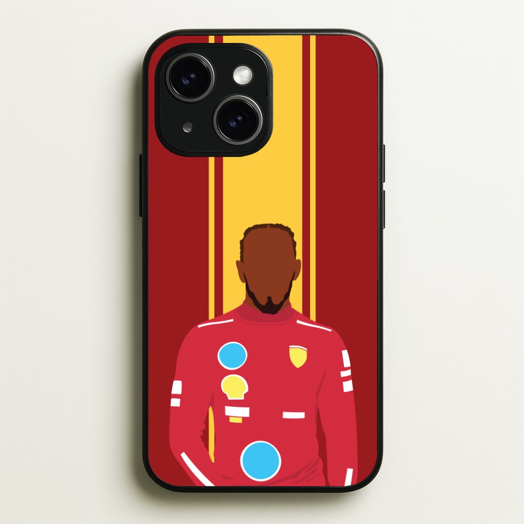 Hamilton In Red Phone Case - iPhone 15 / Standard