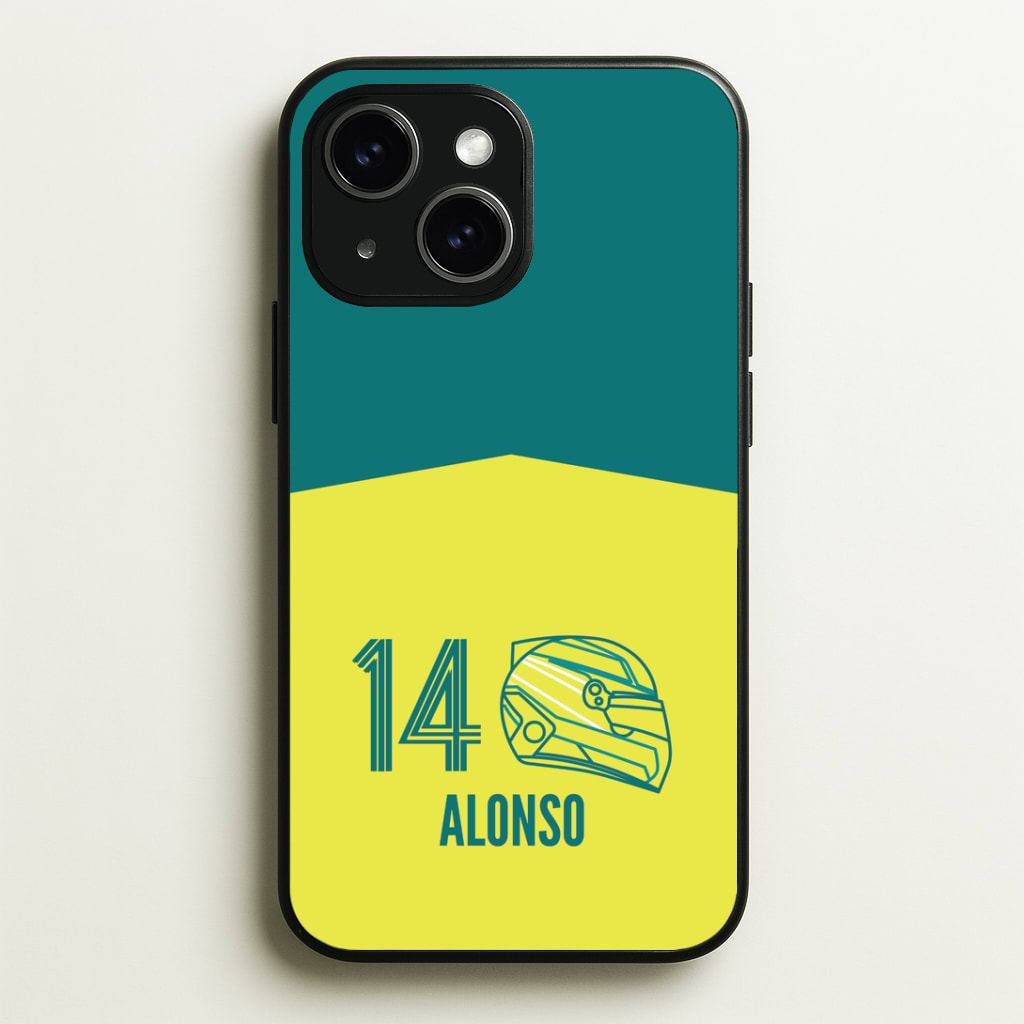 Alonso Helmet 2026 Phone Case - iPhone 15 / Standard