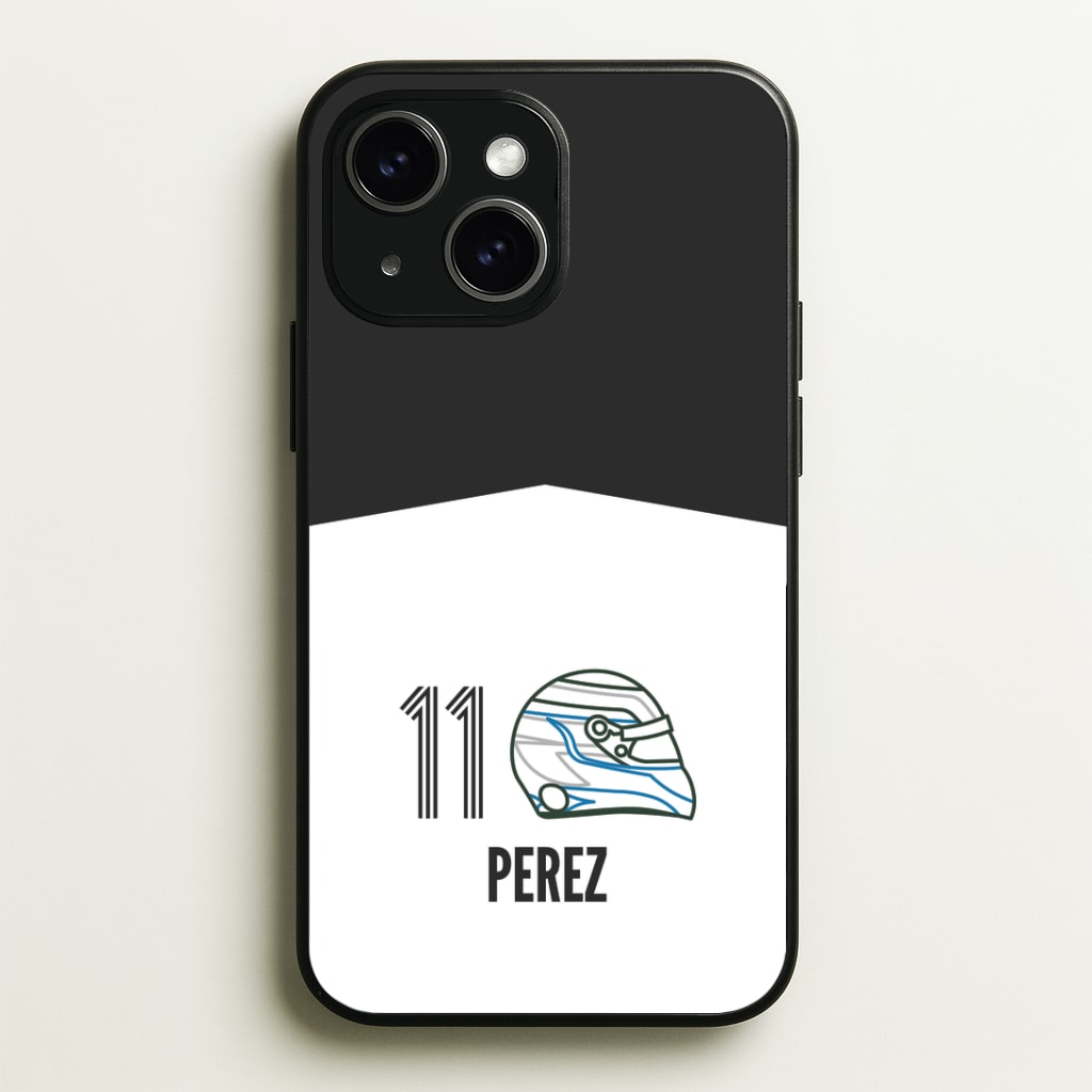 Perez Helmet 2026 Phone Case - iPhone 15 / Standard
