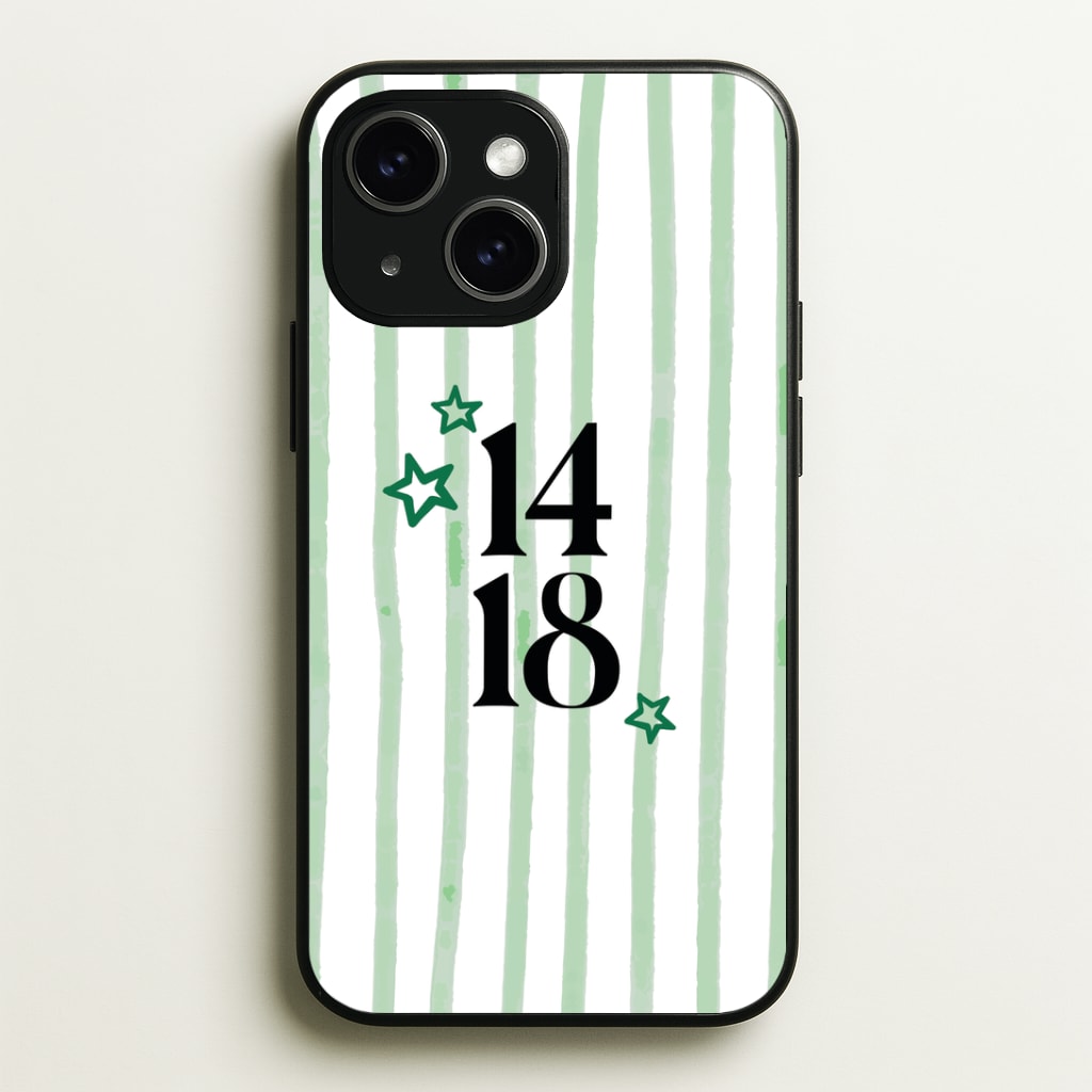 14 18 Phone Case - iPhone 15 / Standard