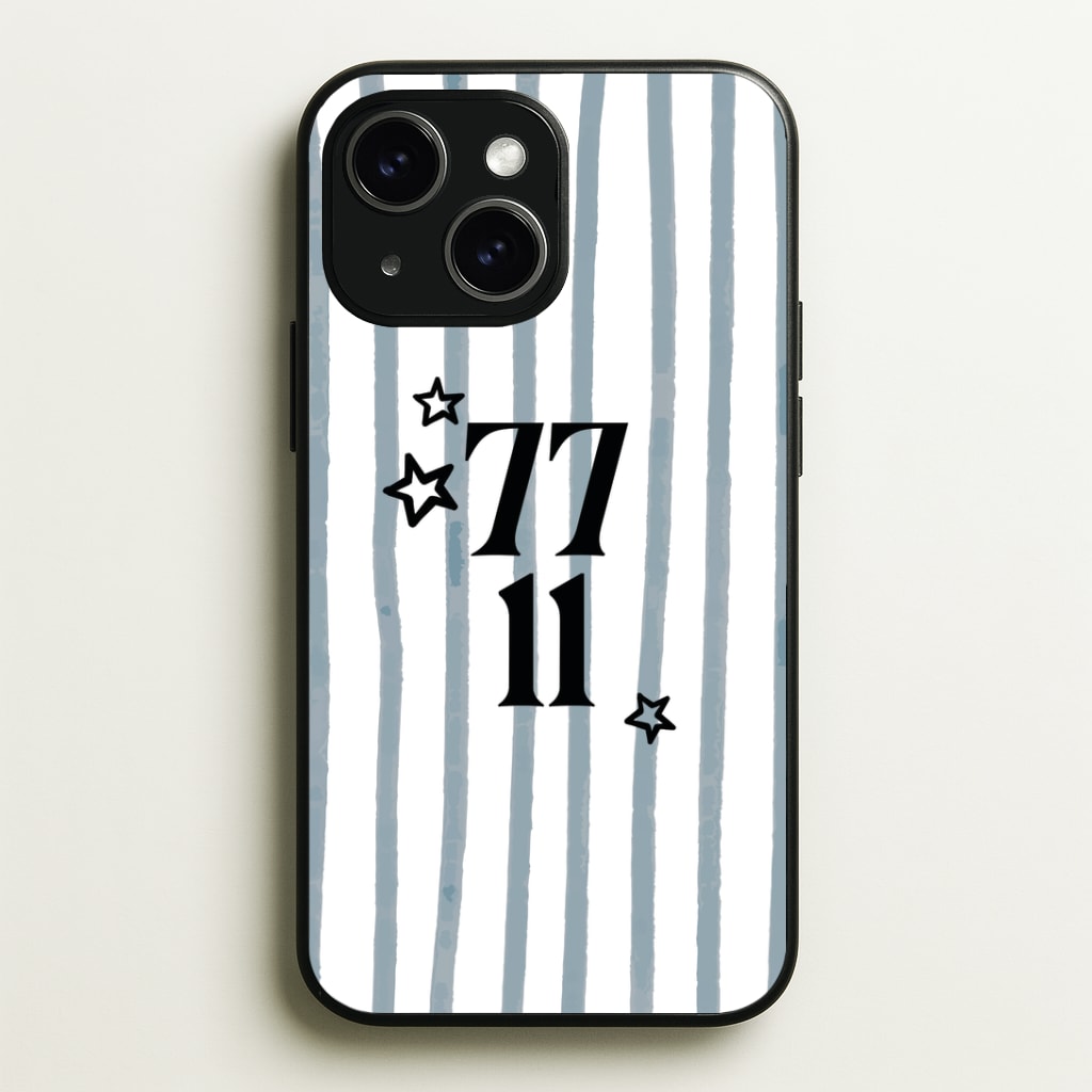77 11 Phone Case - iPhone 15 / Standard