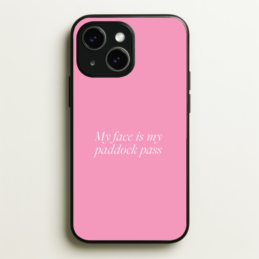 Paddock Pass Phone Case - iPhone 15 / Standard