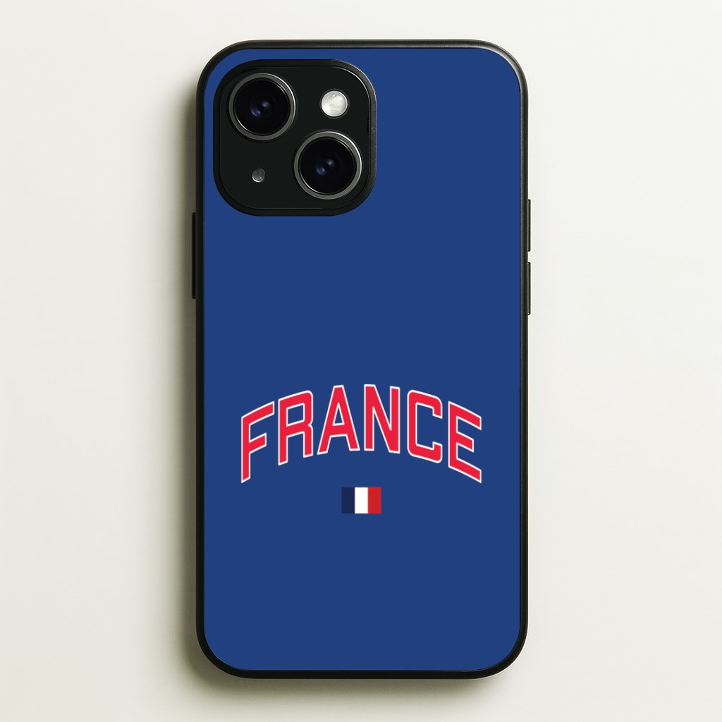 France Team Kit Phone Case - iPhone 15 / Standard