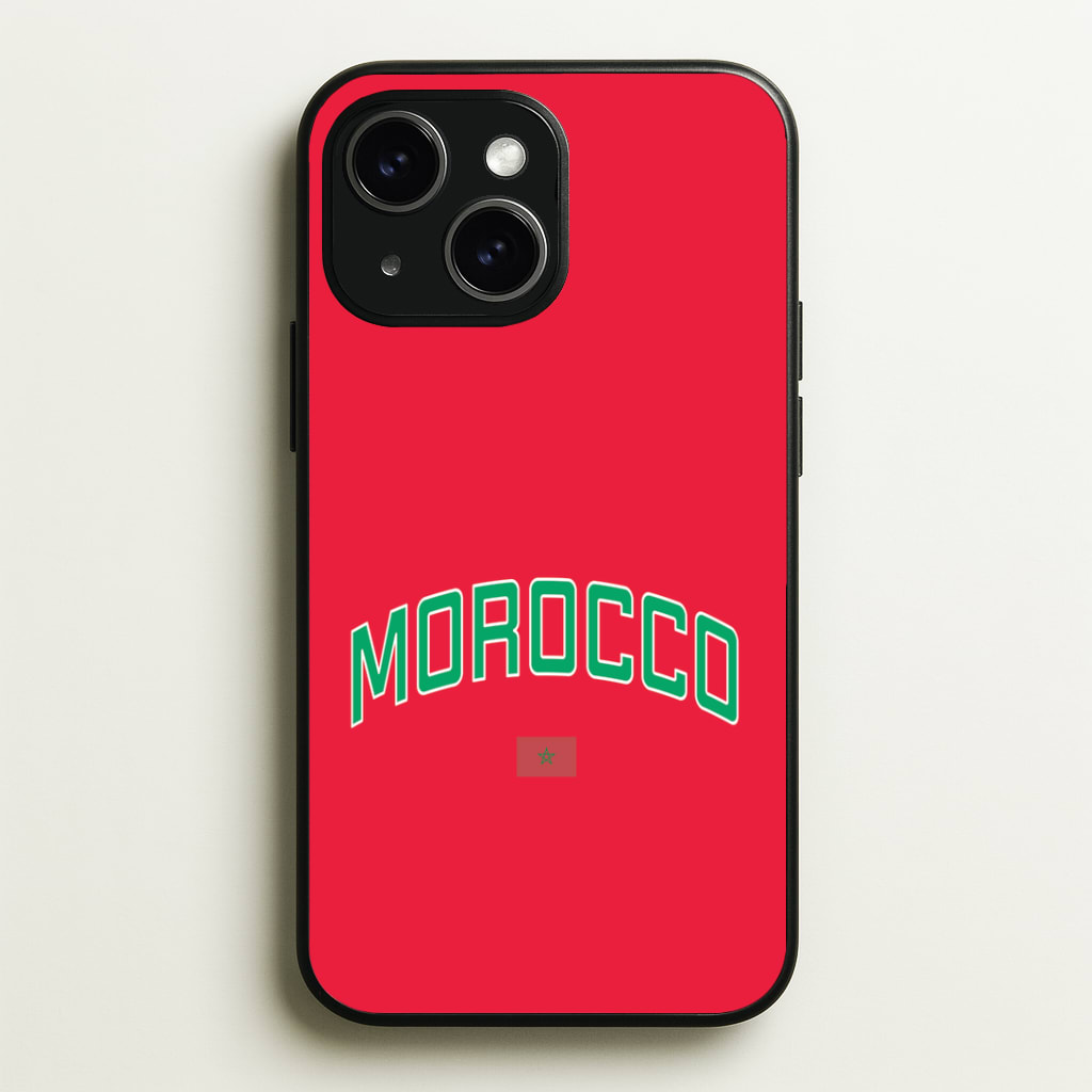 Morocco Team Kit Phone Case - iPhone 15 / Standard