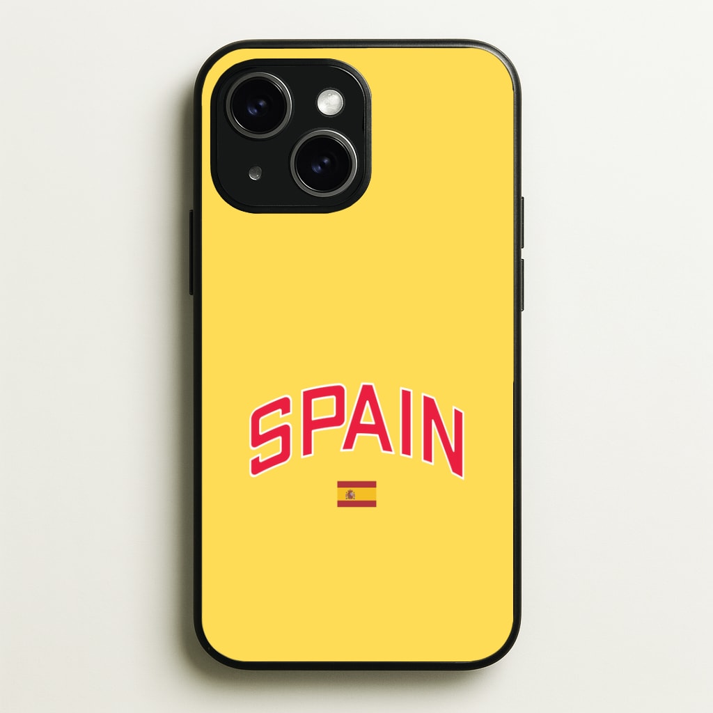 Spain Team Kit Phone Case - iPhone 15 / Standard