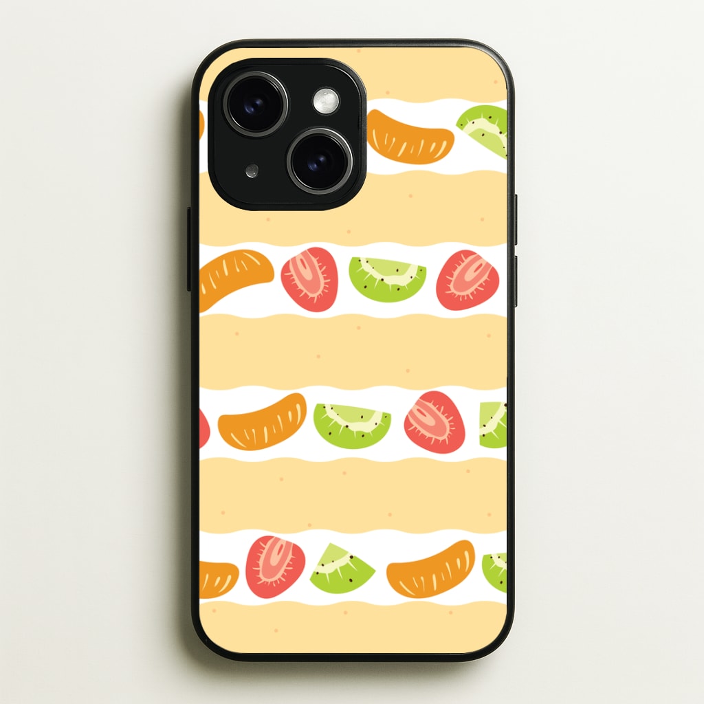 Fruit Sando Pattern Phone Case - iPhone 15 / Standard