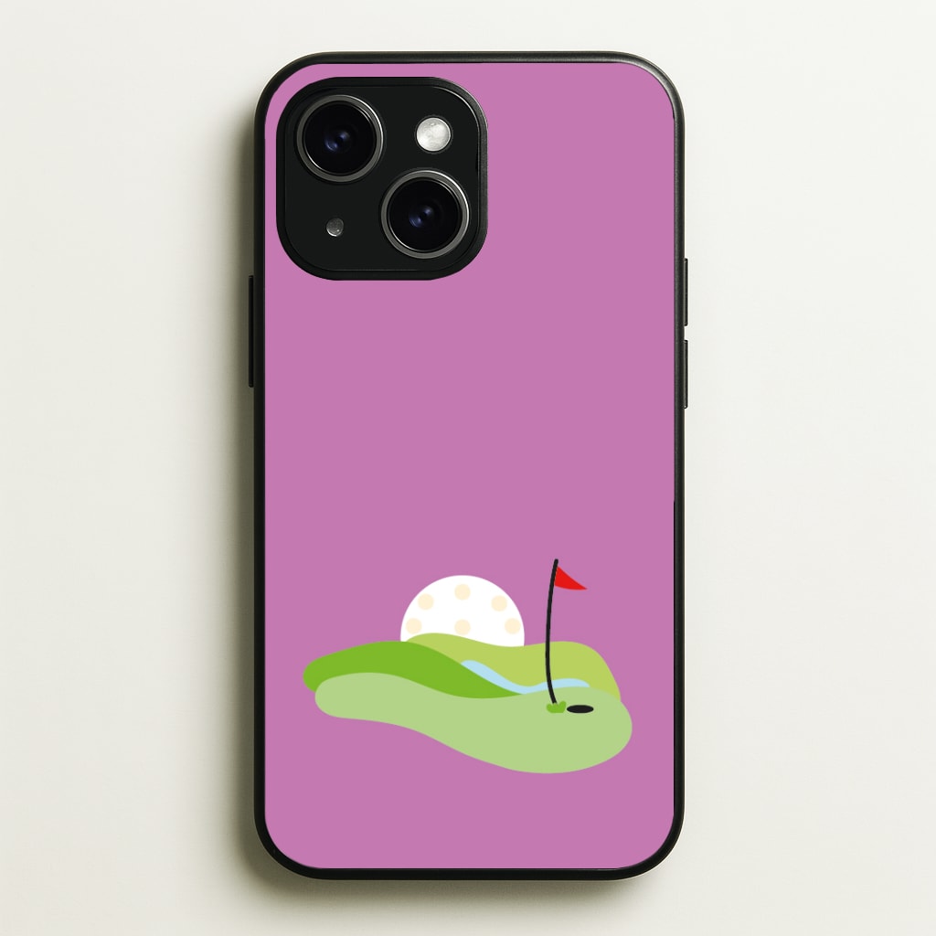 Golf course Phone Case - iPhone 15 / Standard