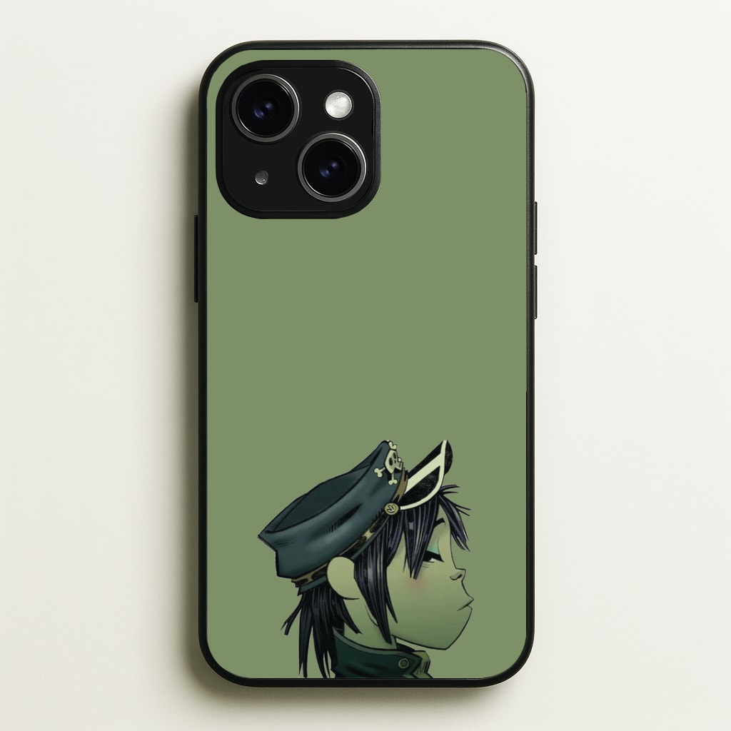 Green 2d Phone Case - iPhone 15 / Standard