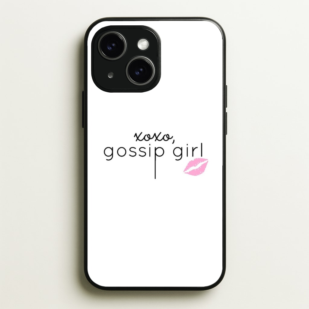 XOXO Gossip Phone Case - iPhone 15 / Standard