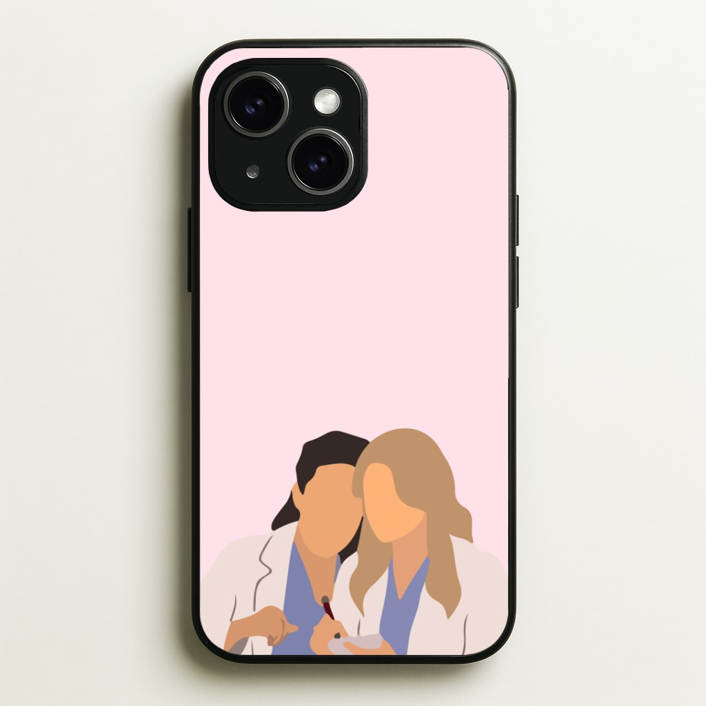 Faceless Characters - Grey's Phone Case - iPhone 15 / Standard