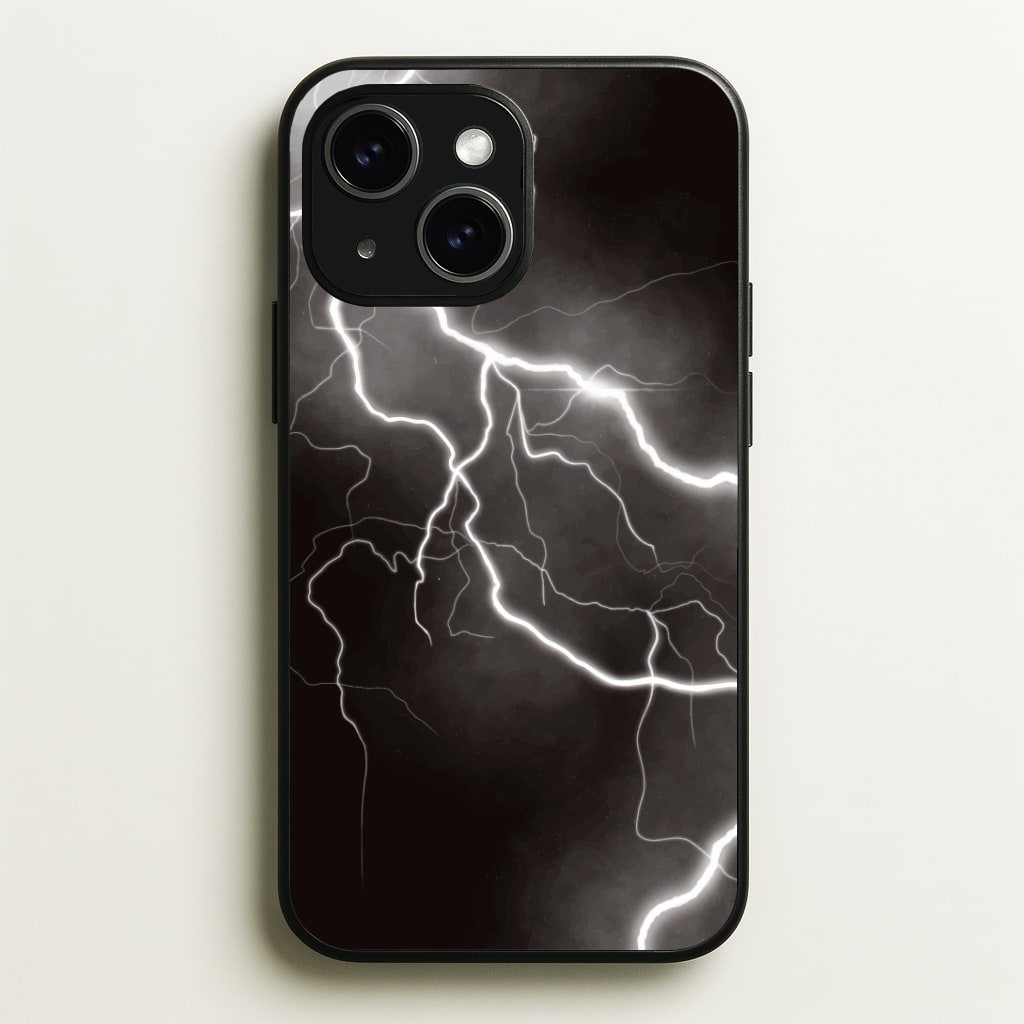 Lightning Phone Case - iPhone 15 / Standard