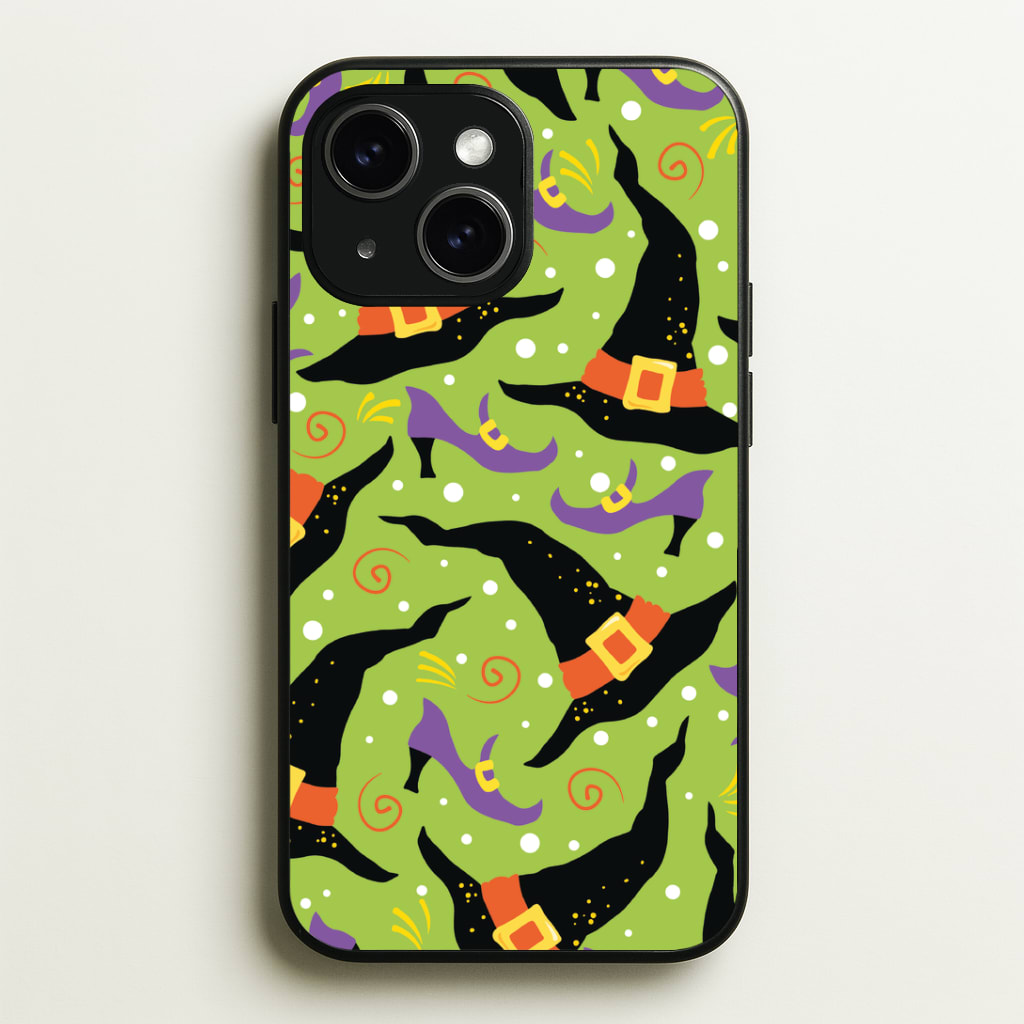 Witch's Attire Pattern - Halloween Phone Case - iPhone 15 / Standard