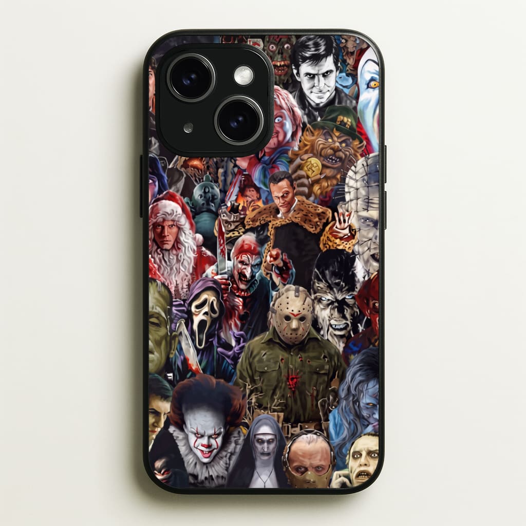 Collage of Horror Phone Case
