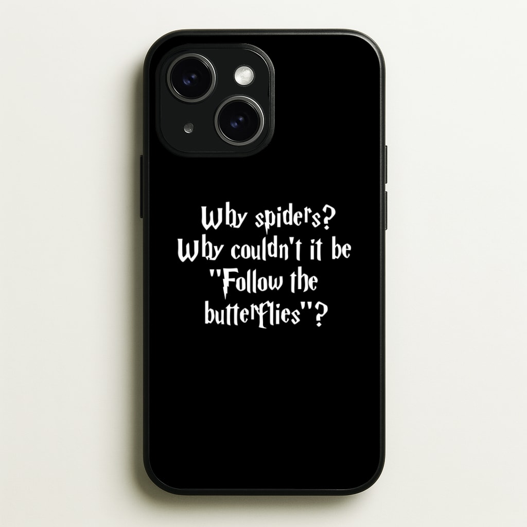 Why Spiders Phone Case - iPhone 15 / Standard