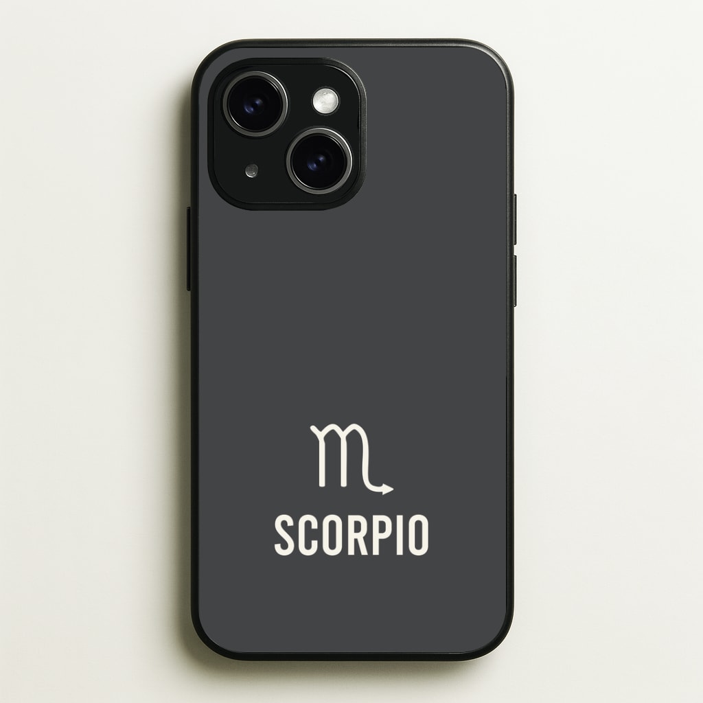 Scorpio Pastel Zodiac Phone Case - iPhone 15 / Standard