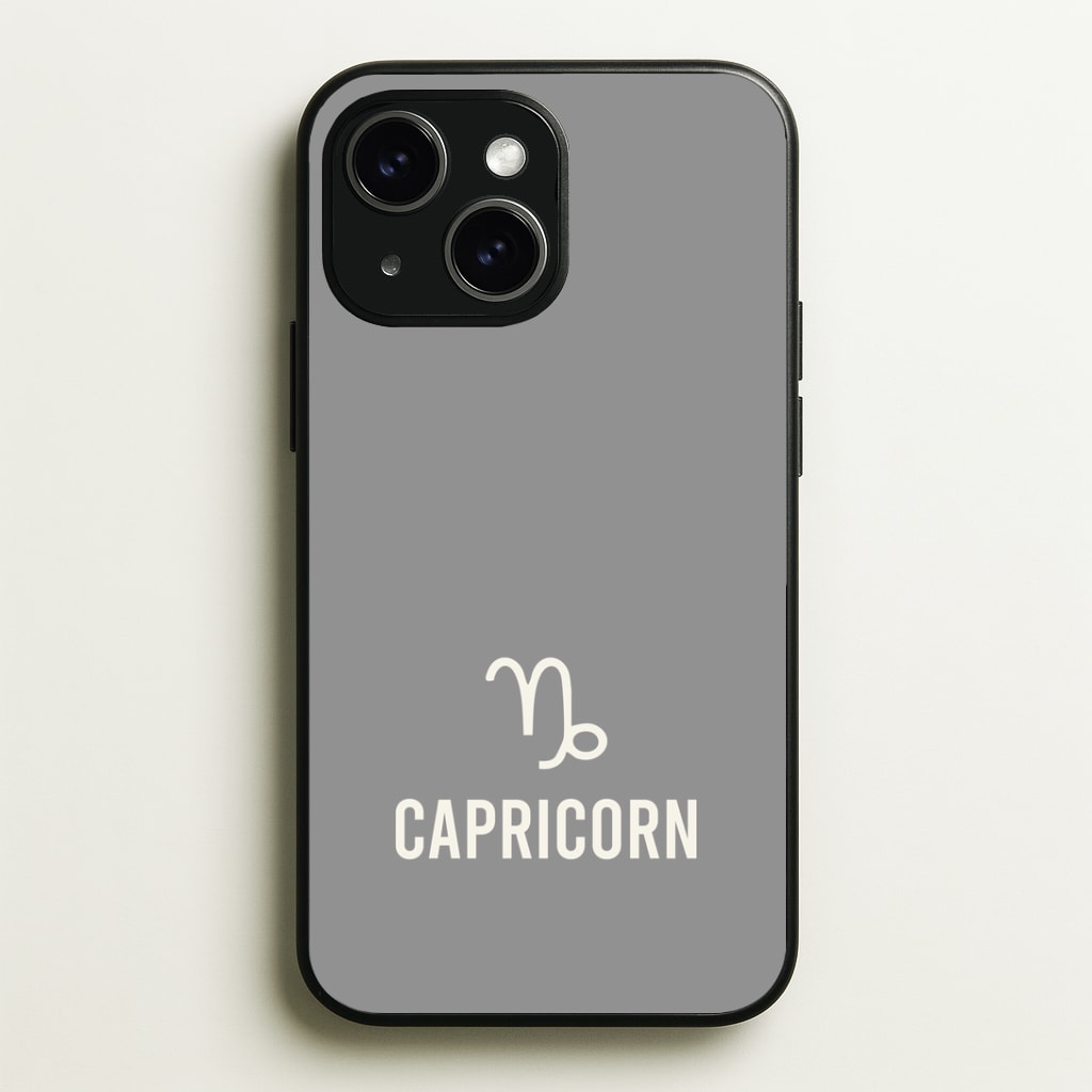 Capricorn Pastel Zodiac Phone Case - iPhone 15 / Standard