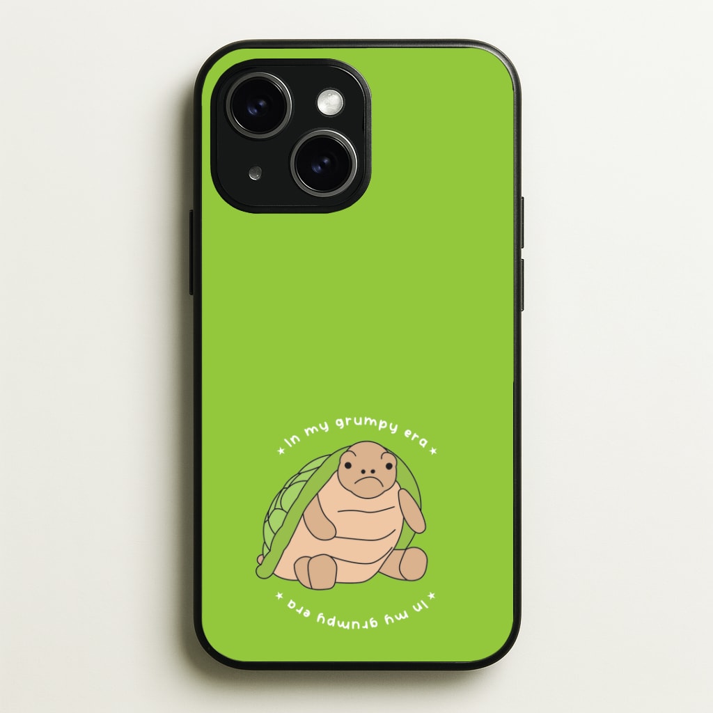 Grumpy Era Turtle Phone Case - iPhone 15 / Standard
