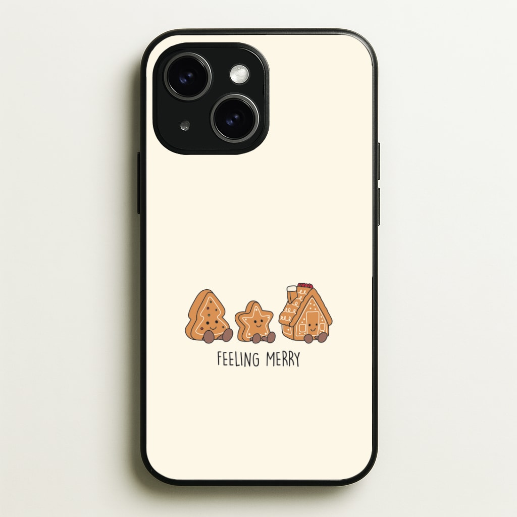 Gingerbread Plushies Quote Phone Case - iPhone 15 / Standard