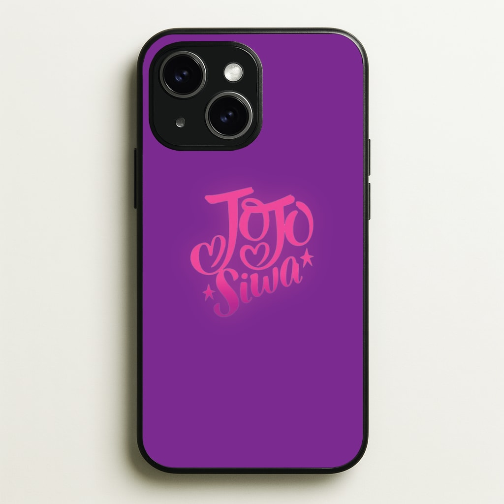 JoJo Siwa Love Heart Phone Case - iPhone 15 / Standard