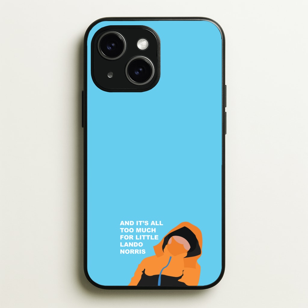 And It's All Too Much Phone Case - iPhone 15 / Standard