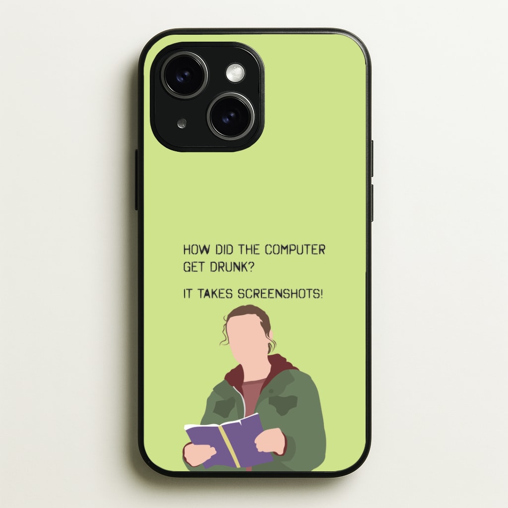 How Did The Computer Get Drunk? Phone Case - iPhone 15 / Standard