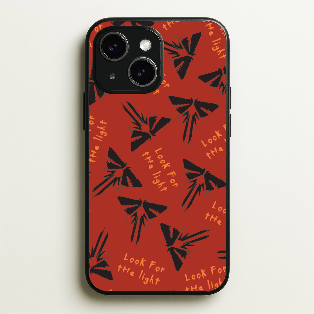 Look For The Light Firefly Pattern Phone Case - iPhone 15 / Standard