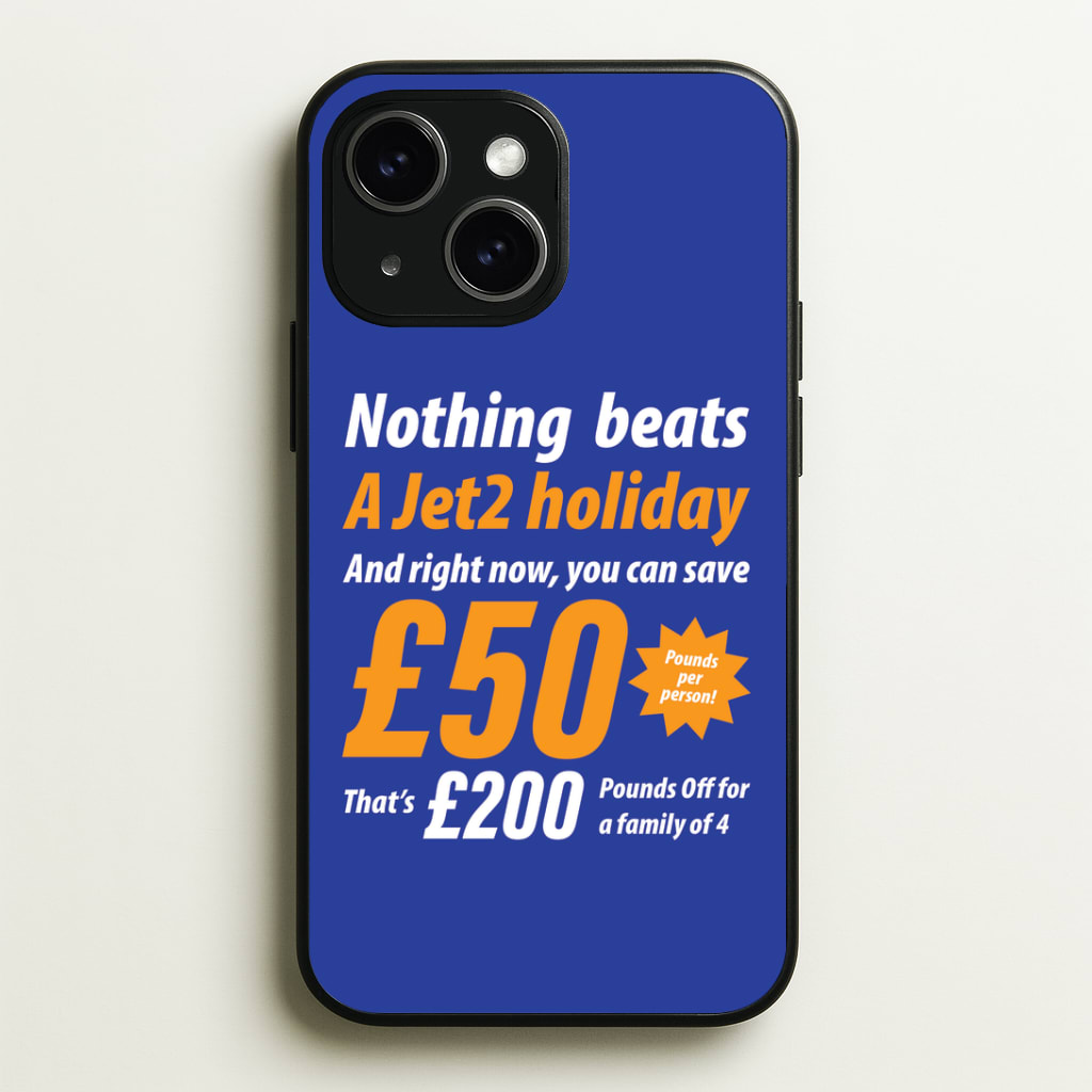 Nothing Beats A Jet Holiday Phone Case - iPhone 15 / Standard